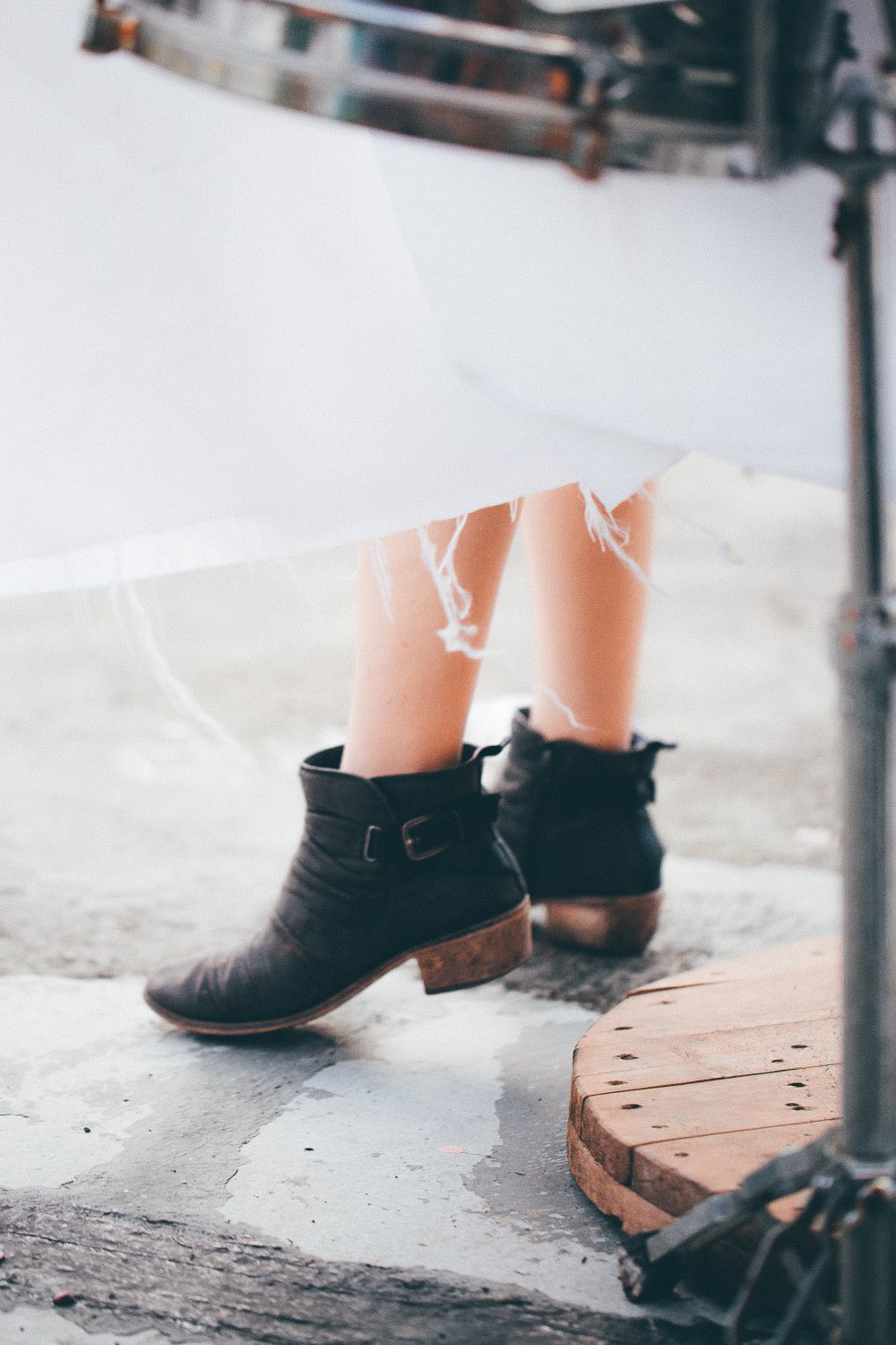 Amélie Leather Ankle Boots