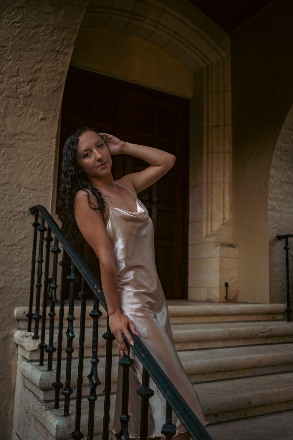 Élodie Pleated Maxi Dress