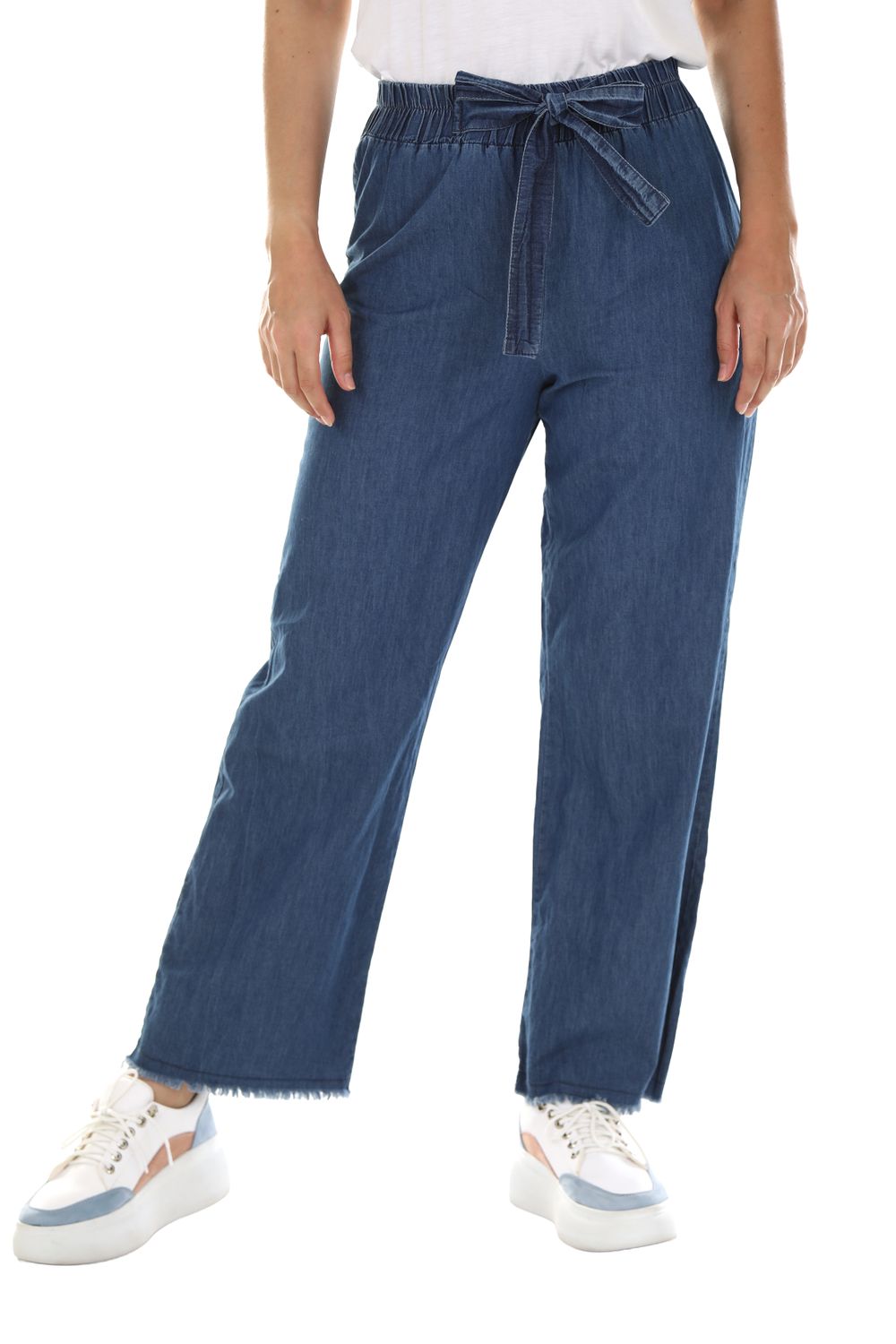Inès High-Rise Straight Jeans