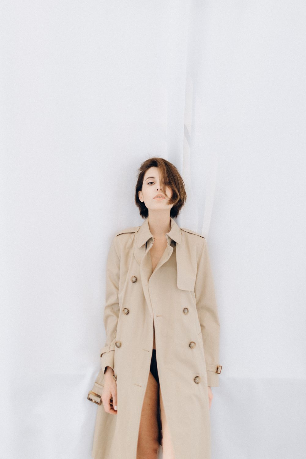 Odile Cotton Trench Coat