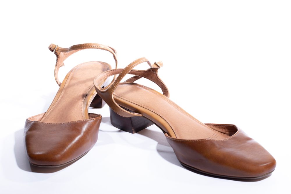 Rive Leather Heeled Sandals