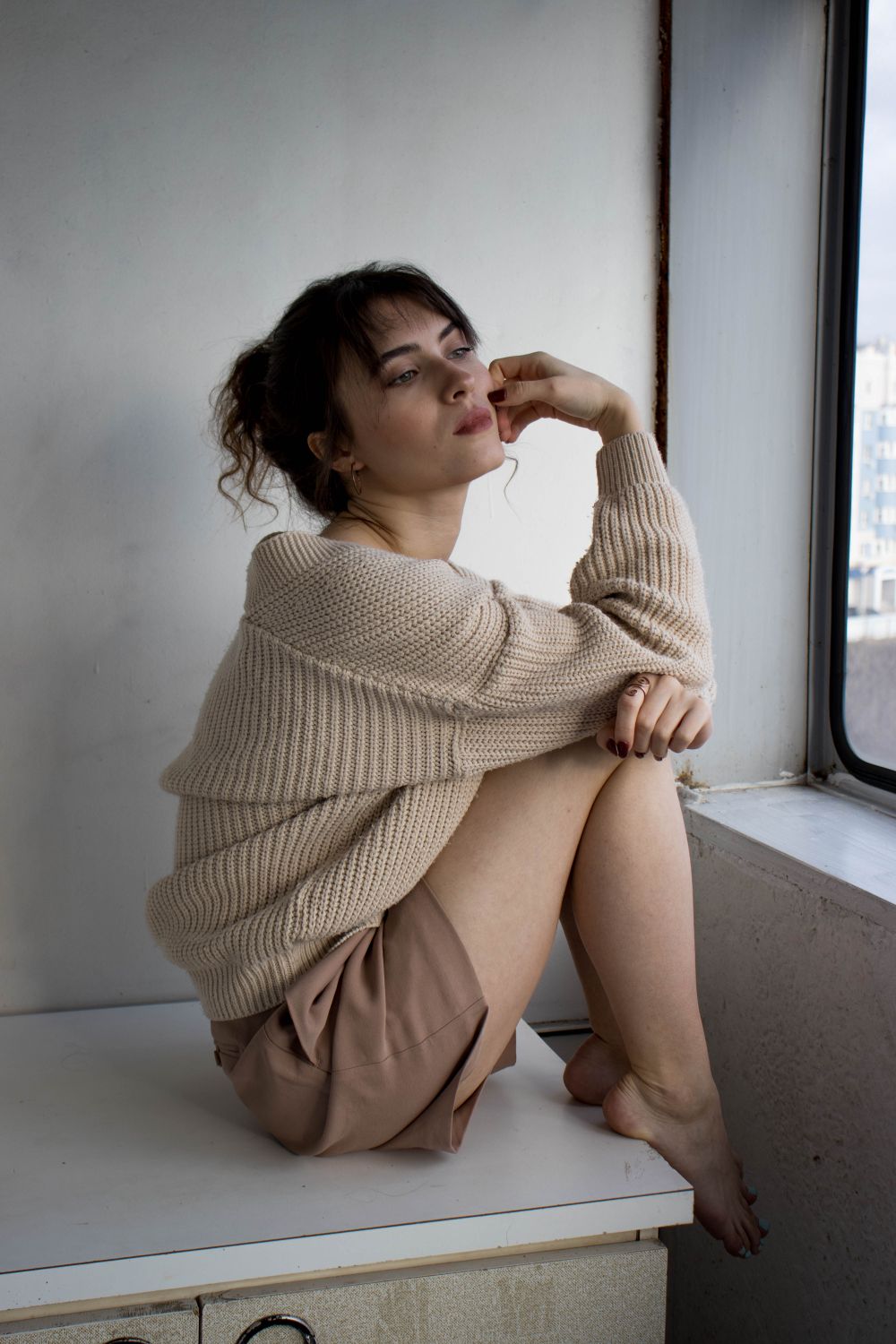 Sage Cable-Knit Cardigan