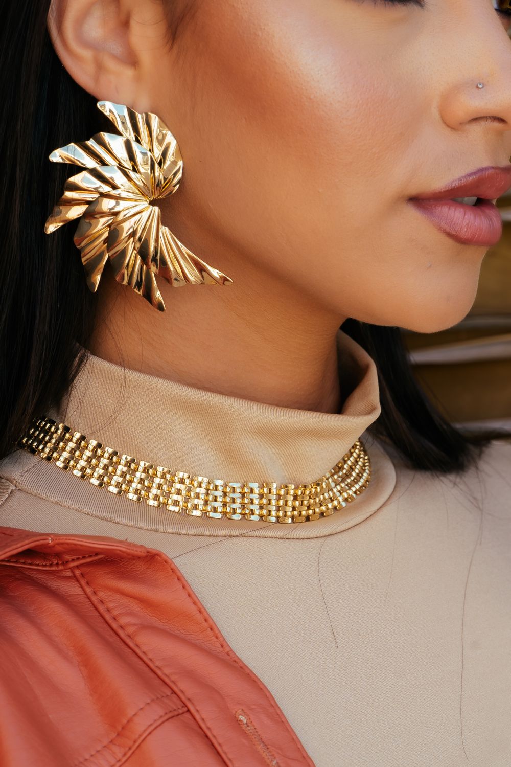 Soleil Gold Coin Necklace